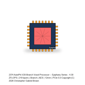 AutoPhi V20-Branch Voxel Processor -- Epiphany Series #344