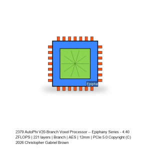 AutoPhi V20-Branch Voxel Processor -- Epiphany Series #349