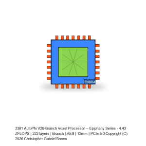 AutoPhi V20-Branch Voxel Processor -- Epiphany Series #351