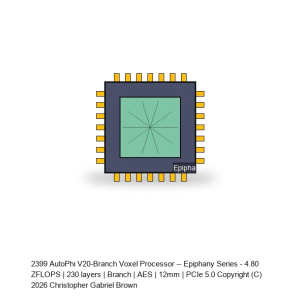 AutoPhi V20-Branch Voxel Processor -- Epiphany Series #369