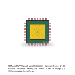 AutoPhi V20-Zenith Voxel Processor -- Epiphany Series #784