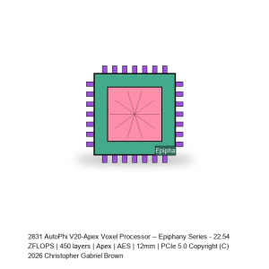 AutoPhi V20-Apex Voxel Processor -- Epiphany Series #801