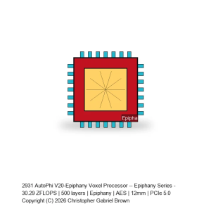 AutoPhi V20-Epiphany Voxel Processor -- Epiphany Series #901