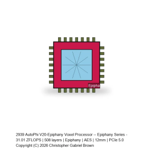 AutoPhi V20-Epiphany Voxel Processor -- Epiphany Series #909