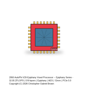 AutoPhi V20-Epiphany Voxel Processor -- Epiphany Series #920
