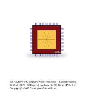 AutoPhi V20-Epiphany Voxel Processor -- Epiphany Series #927
