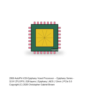 AutoPhi V20-Epiphany Voxel Processor -- Epiphany Series #929