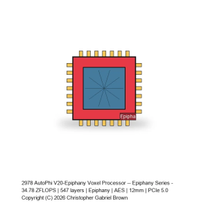 AutoPhi V20-Epiphany Voxel Processor -- Epiphany Series #948