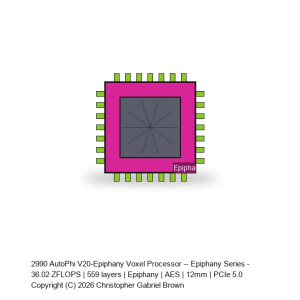 AutoPhi V20-Epiphany Voxel Processor -- Epiphany Series #960