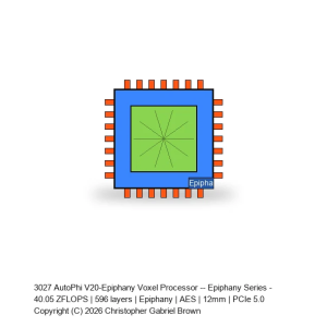 AutoPhi V20-Epiphany Voxel Processor -- Epiphany Series #997