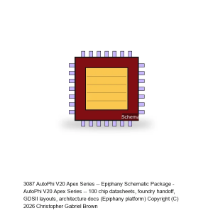 AutoPhi V20 Apex Series -- Epiphany Schematic Package
