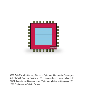 AutoPhi V20 Canopy Series -- Epiphany Schematic Package
