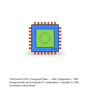 AutoPhi EM-IC Hexagonal Plates — 1000 Configurations (Peltier Cooled)