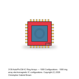 AutoPhi EM-IC Ring Arrays — 1000 Configurations (Peltier Cooled)