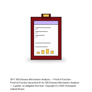 300-Disease Mechanism Analysis — Proof of Function #1