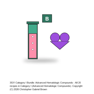 Category I Bundle: Advanced Hematologic Compounds (20 Recipes)