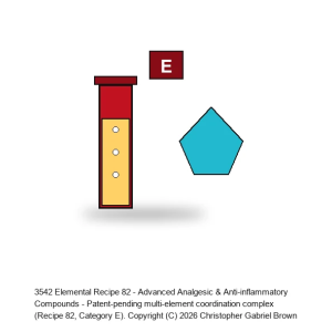 Elemental Recipe 82 - Advanced Analgesic & Anti-inflammatory Compounds