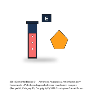 Elemental Recipe 91 - Advanced Analgesic & Anti-inflammatory Compounds