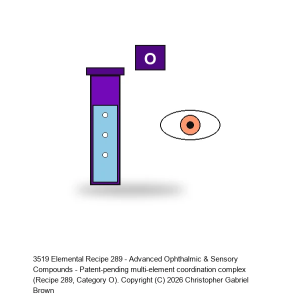 Elemental Recipe 289 - Advanced Ophthalmic & Sensory Compounds