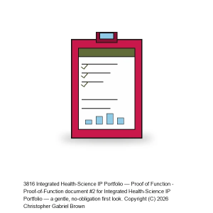 Integrated Health-Science IP Portfolio — Proof of Function #2