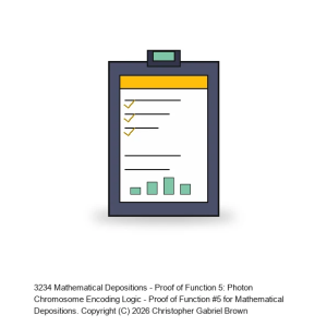 Mathematical Depositions - Proof of Function 5: Photon Chromosome Encoding Logic