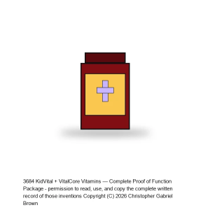 KidVital + VitalCore Vitamins — Complete Proof of Function Package (10 docs)