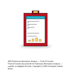 Parkinsons Mechanism Analysis — Proof of Function #2