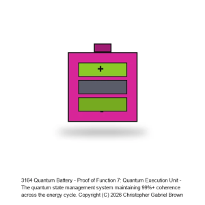 Quantum Battery - Proof of Function 7: Quantum Execution Unit
