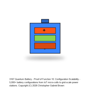 Quantum Battery - Proof of Function 10: Configuration Scalability