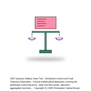 Quantum Battery Seed Two - Distributed Control and Fault Tolerance Deposition