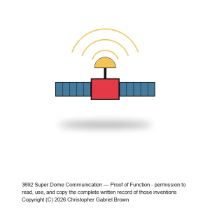 Super Dome Communication — Proof of Function #8