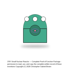 Small Nuclear Reactor — Complete Proof of Function Package (10 docs)