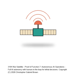War Satellite - Proof of Function 7: Autonomous AI Operations