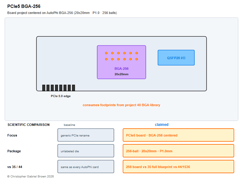 PCIe5 BGA-256