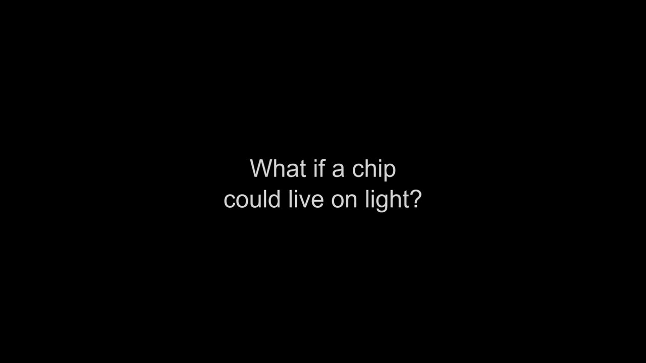 What if a chip could live on light?
